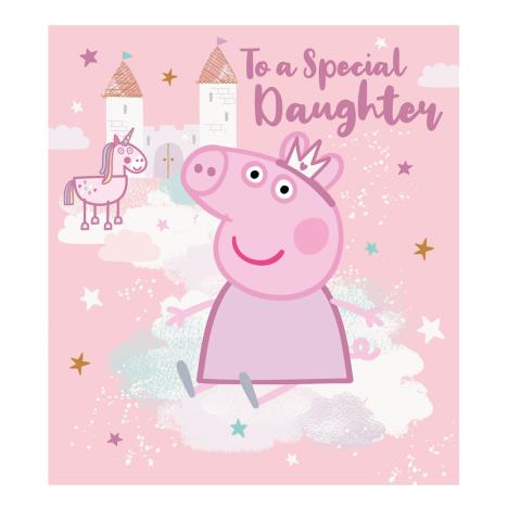 Special Daughter Peppa Pig Birthday Card £2.39